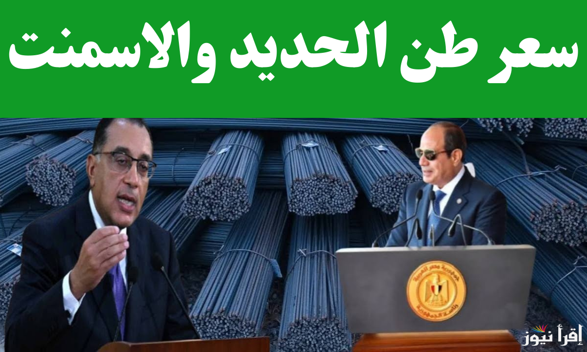 حديد العشري بكام النهاردة.. سعر طن الحديد والاسمنت اليوم الاربعاء 19 فبراير 2025 في مصر 