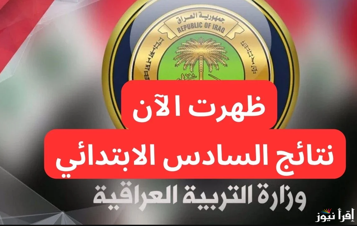 نتيجتك الأن… رابط نتائج سادس ابتدائي التمهيدي صلاح الدين العراق 2025 عبر موقع نتائجنا nataegna.net