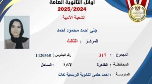 اوائل ثانوية عامة 2025