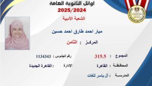 اوائل ثانوية عامة 2025
