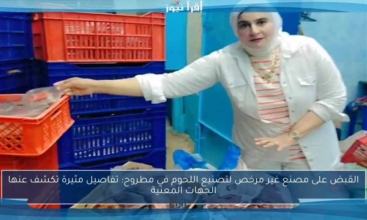 القبض على مصنع غير مرخص لتصنيع اللحوم في مطروح: تفاصيل مثيرة تكشف عنها الجهات المعنية