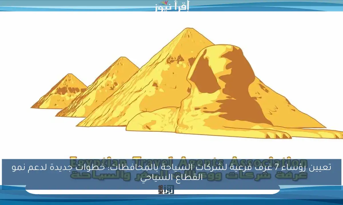 تعيين رؤساء 7 غرف فرعية لشركات السياحة بالمحافظات: خطوات جديدة لدعم نمو القطاع السياحي