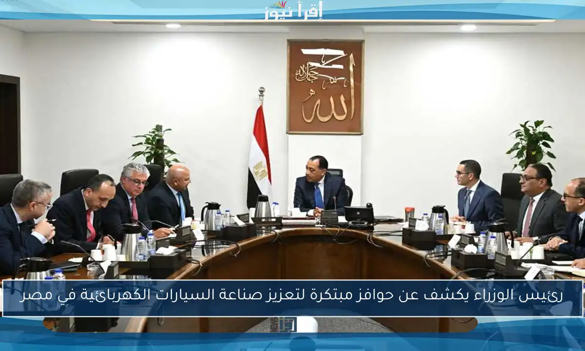 رئيس الوزراء يكشف عن حوافز مبتكرة لتعزيز صناعة السيارات الكهربائية في مصر