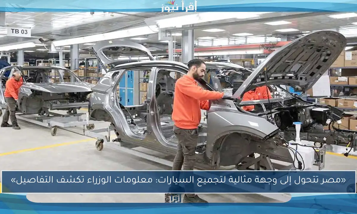 «مصر تتحول إلى وجهة مثالية لتجميع السيارات: معلومات الوزراء تكشف التفاصيل»