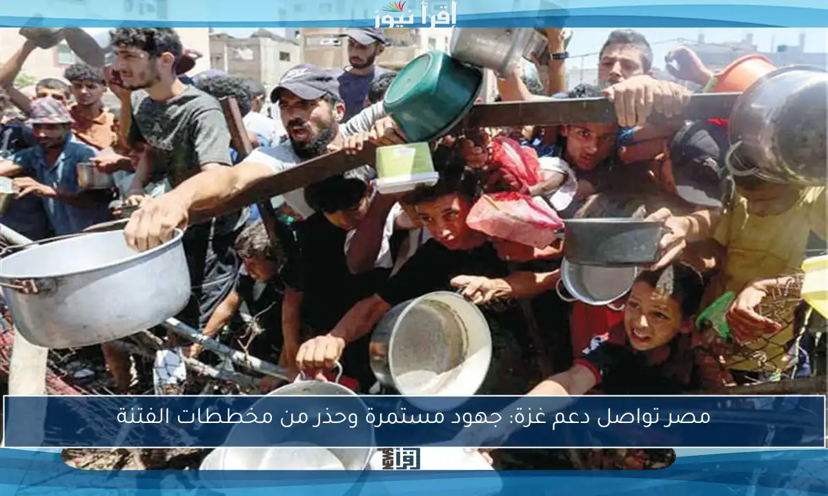 مصر تواصل دعم غزة: جهود مستمرة وحذر من مخططات الفتنة