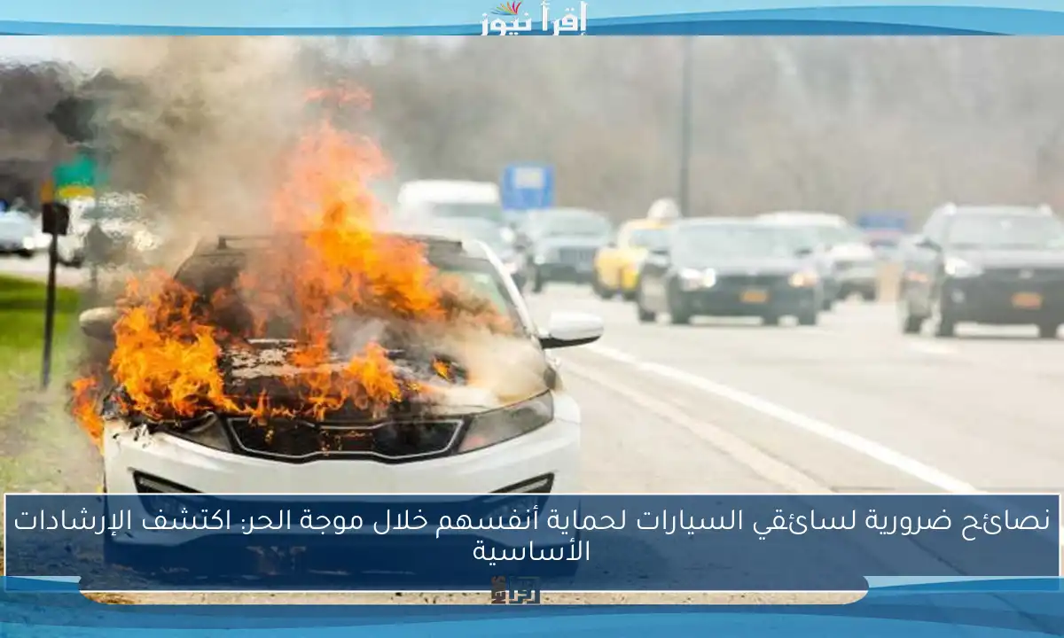 نصائح ضرورية لسائقي السيارات لحماية أنفسهم خلال موجة الحر: اكتشف الإرشادات الأساسية