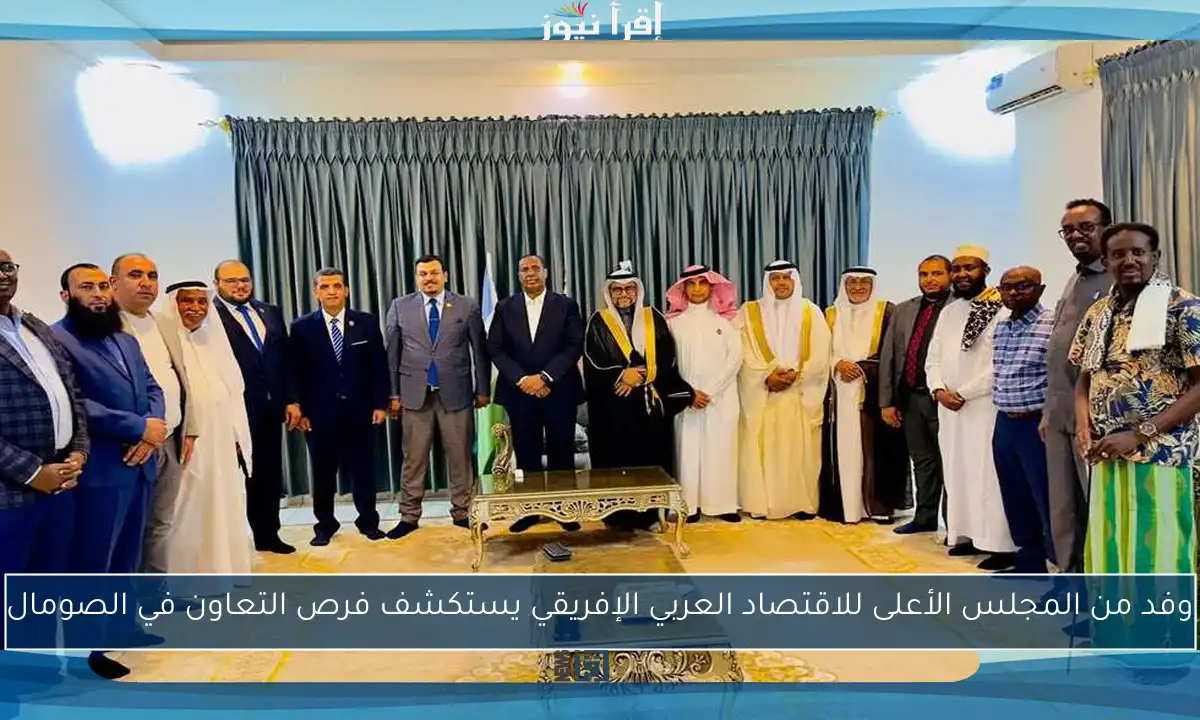 وفد من المجلس الأعلى للاقتصاد العربي الإفريقي يستكشف فرص التعاون في الصومال
